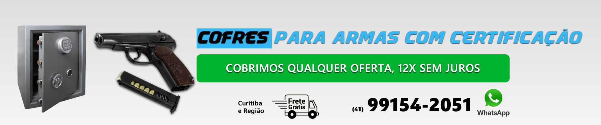 cofre para armas Curitiba